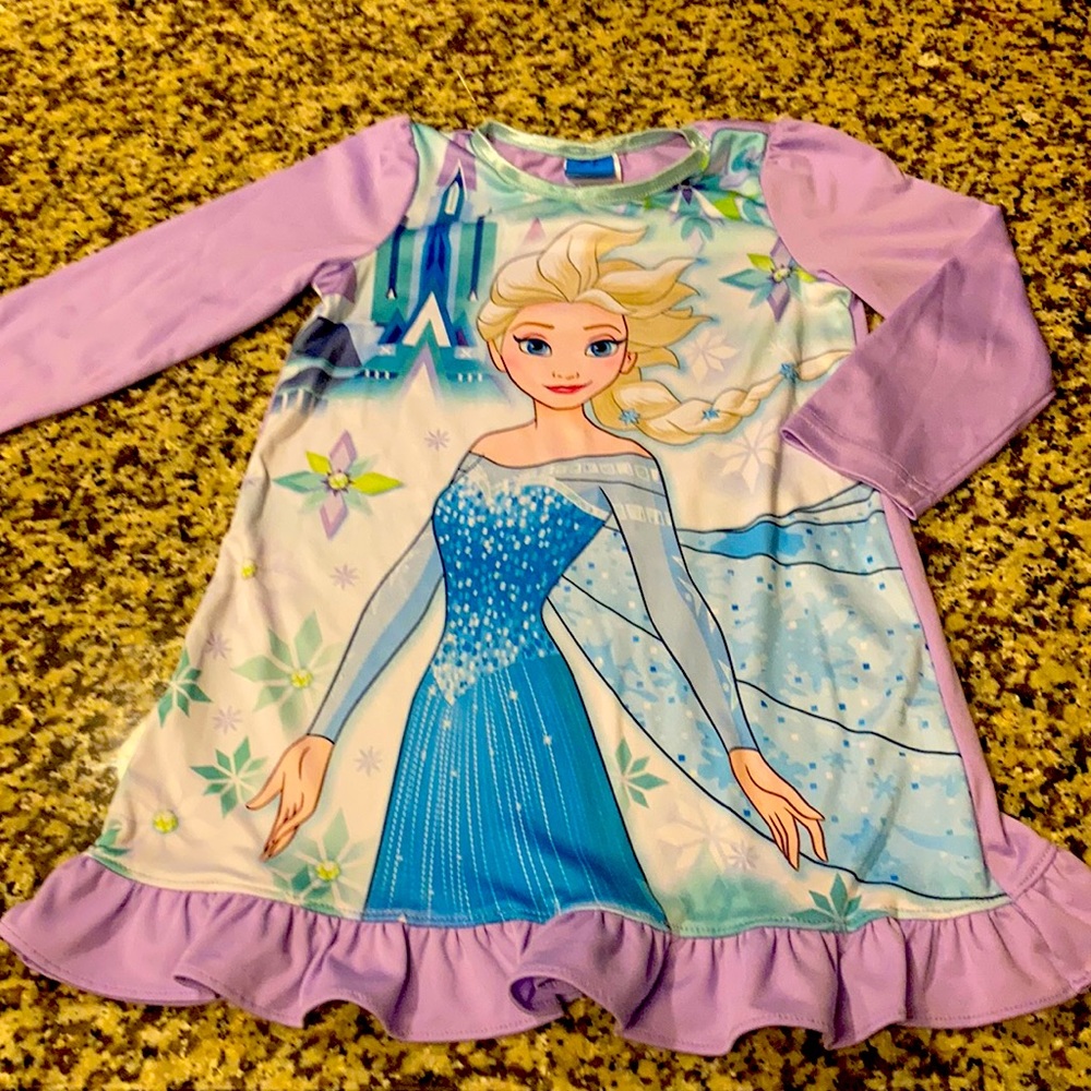 Elsa Nightgown Size 4